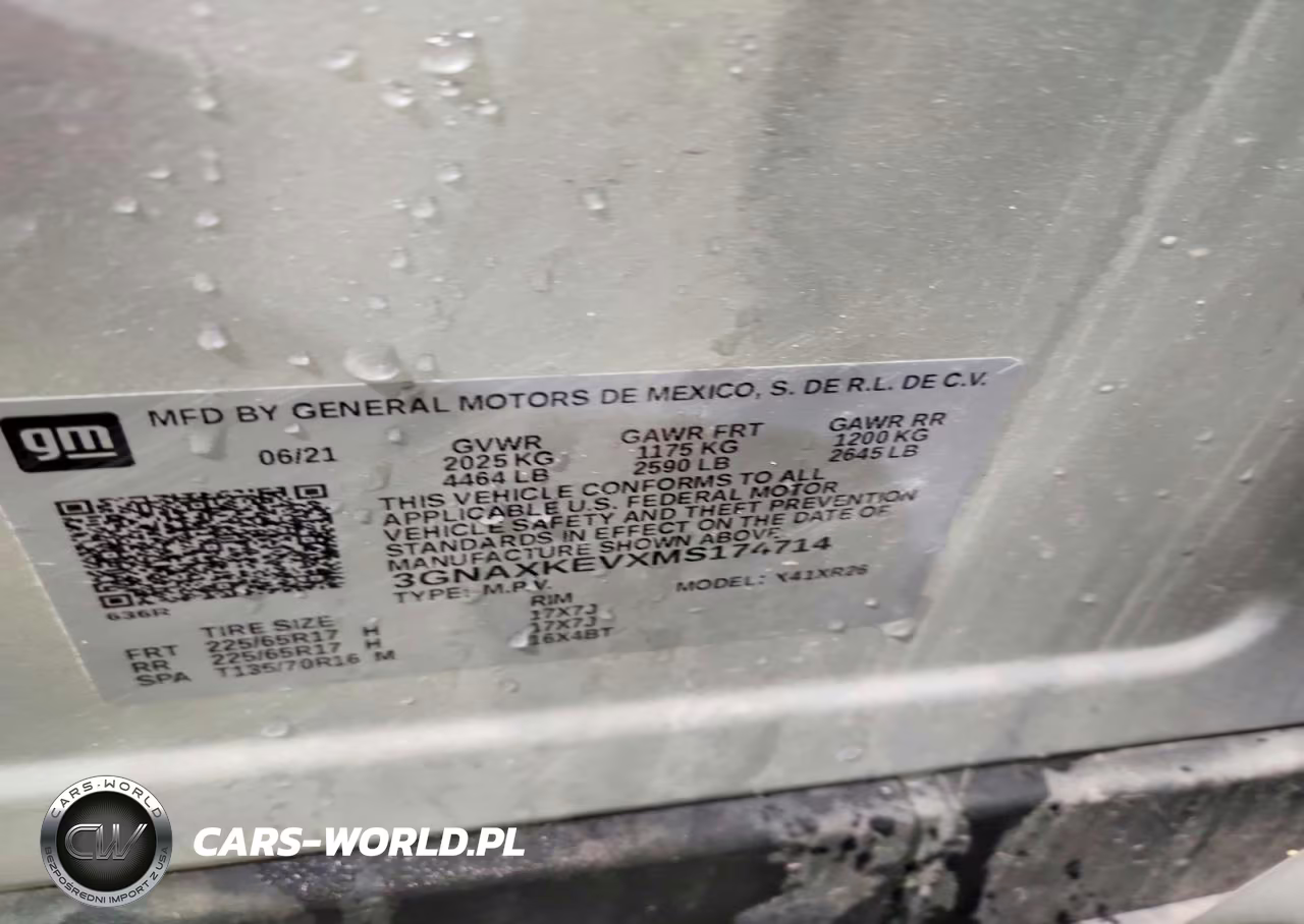 2021 Chevrolet Equinox Lt VIN:3GNAXKEVXMS174714 - 13