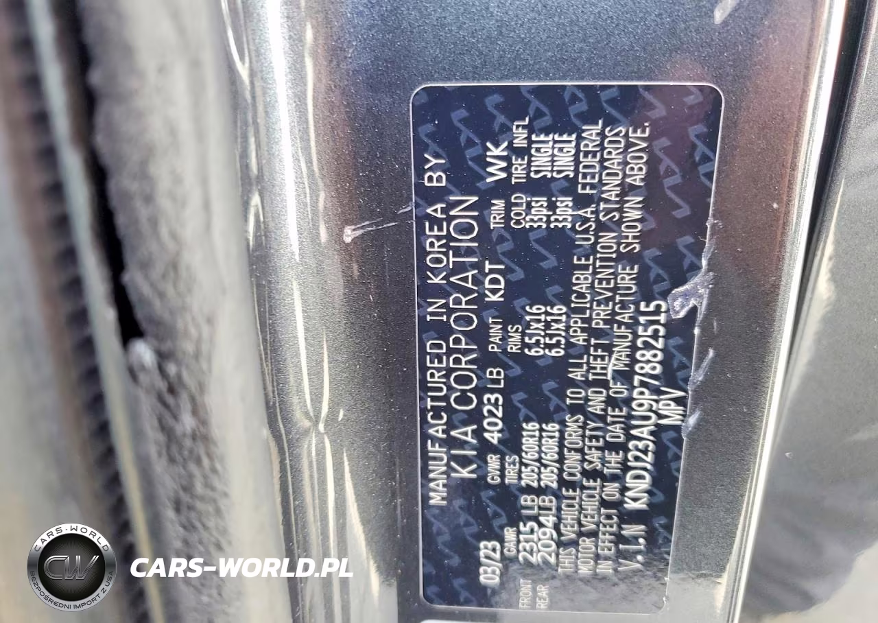 2023 Kia Soul Lx VIN:KNDJ23AU9P7882515 - 13
