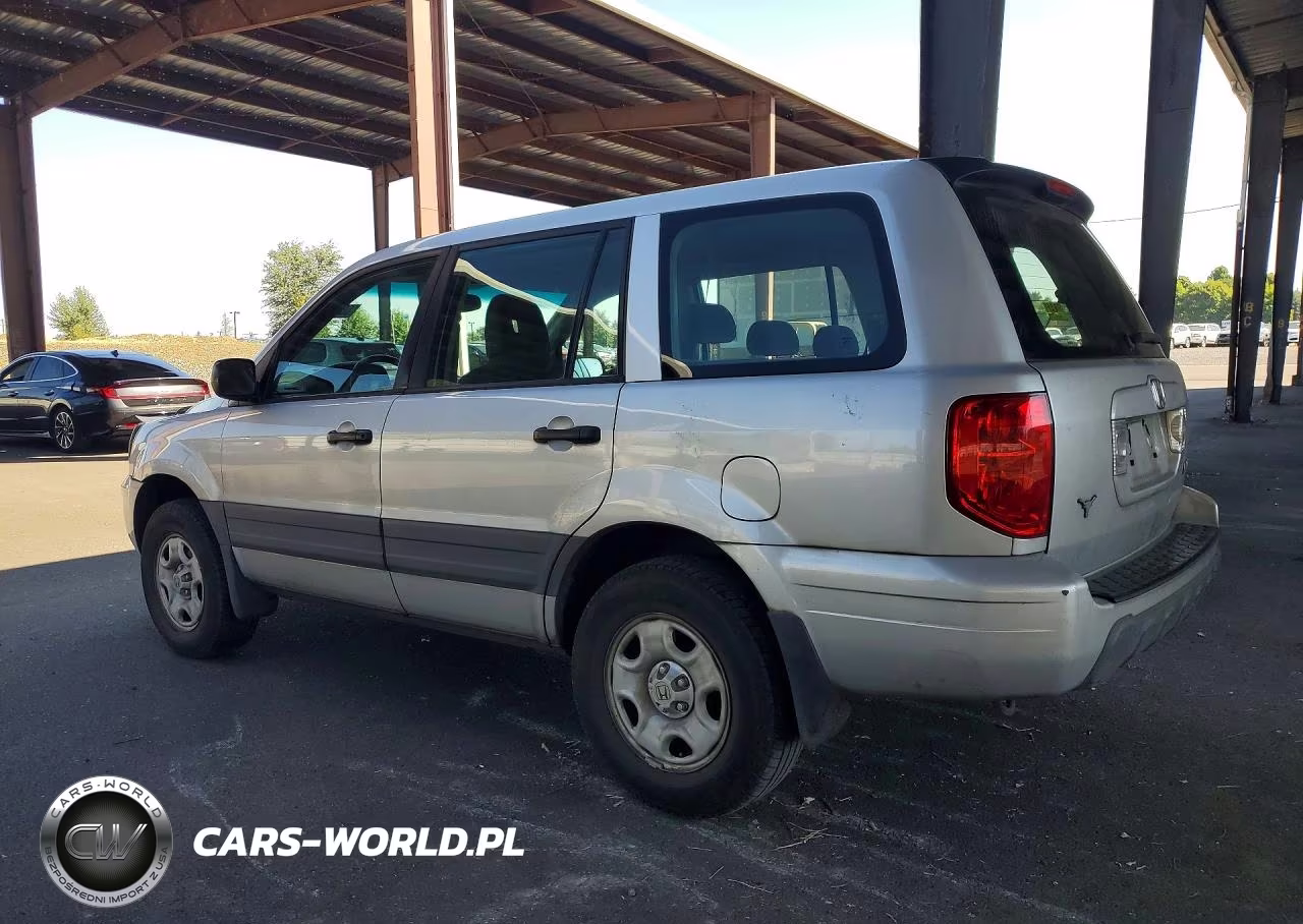 2004 Honda Pilot Lx VIN:2HKYF18174H512366 - 2