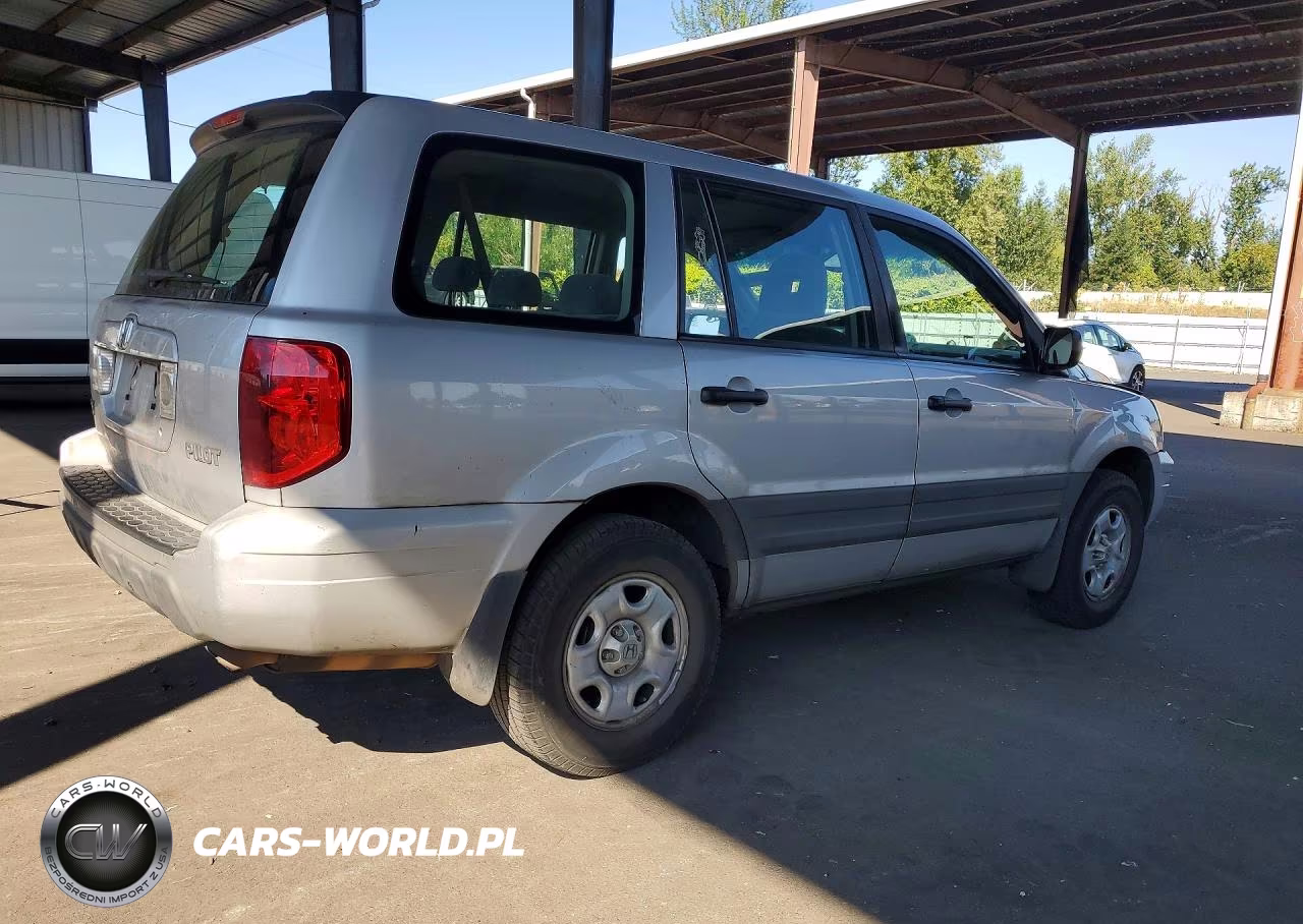 2004 Honda Pilot Lx VIN:2HKYF18174H512366 - 3