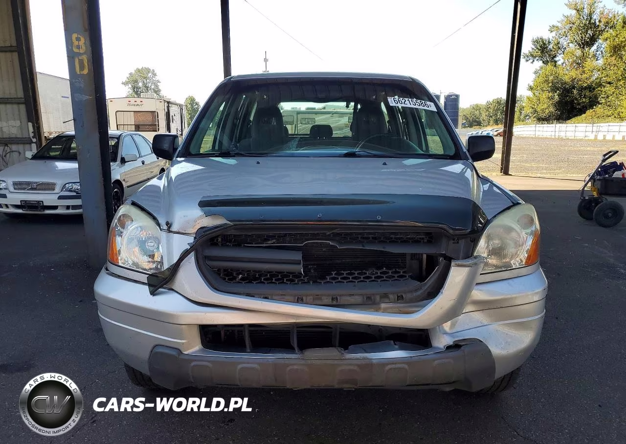 2004 Honda Pilot Lx VIN:2HKYF18174H512366 - 5
