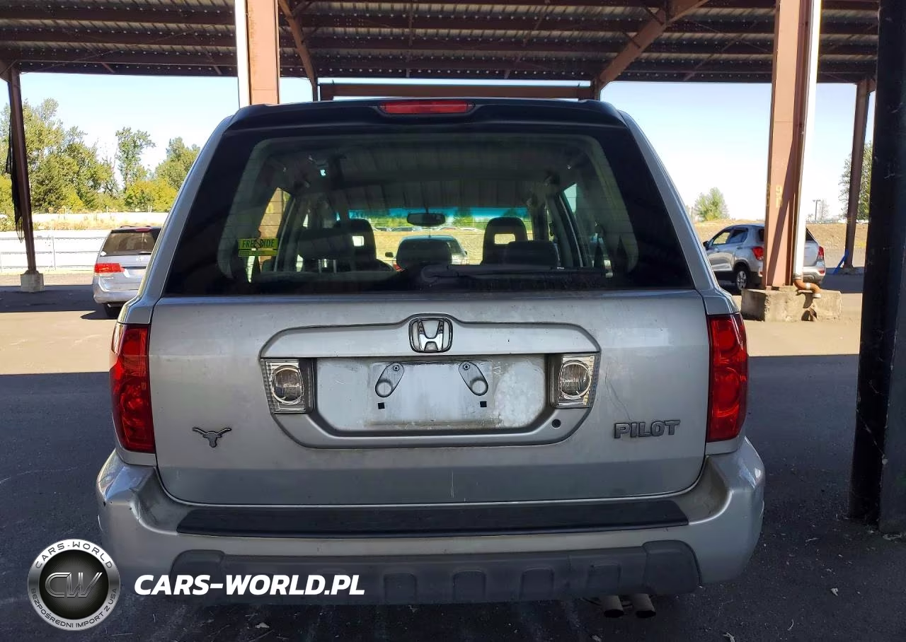 2004 Honda Pilot Lx VIN:2HKYF18174H512366 - 6
