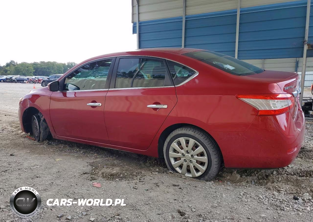 2013 Nissan Sentra S VIN:3N1AB7AP6DL615392 - 2