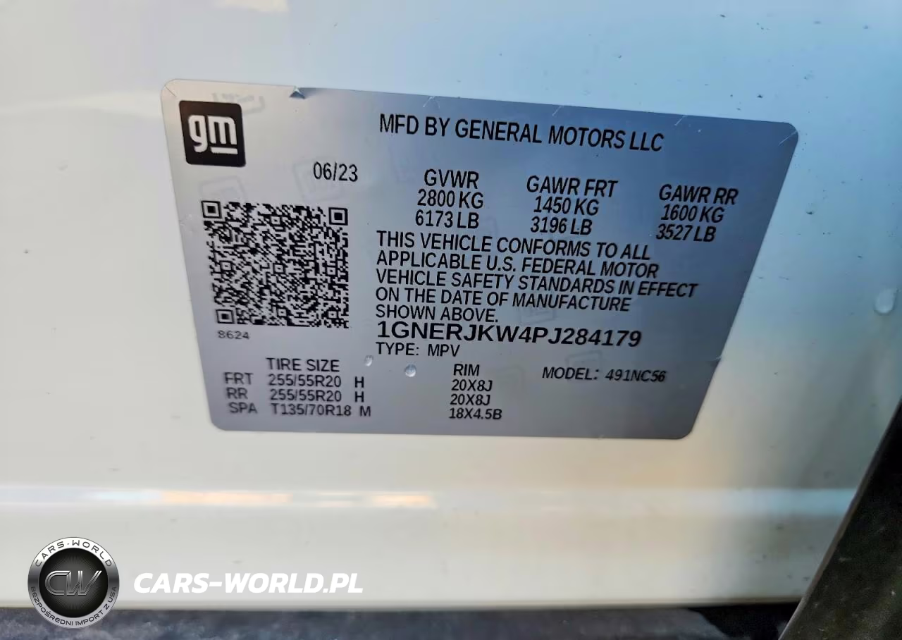 2023 Chevrolet Traverse Rs VIN:1GNERJKW4PJ284179 - 13