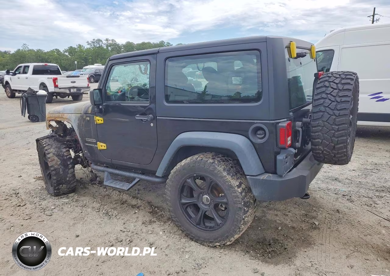 2017 Jeep Wrangler Sport VIN:1C4AJWAG7HL695619 - 2