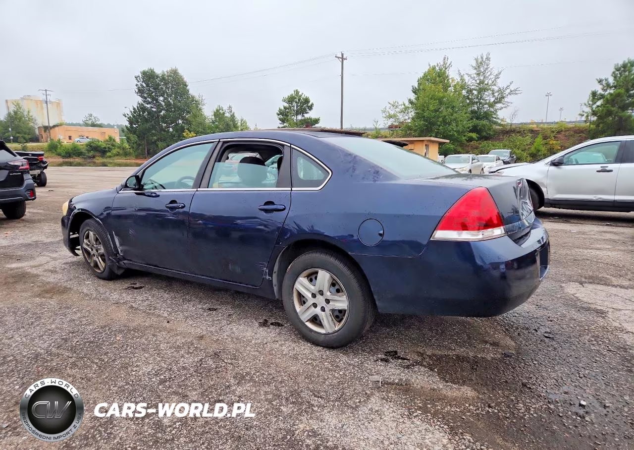 2008 Chevrolet Impala Ls VIN:2G1WB58K381241874 - 2