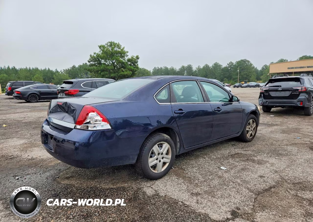 2008 Chevrolet Impala Ls VIN:2G1WB58K381241874 - 3