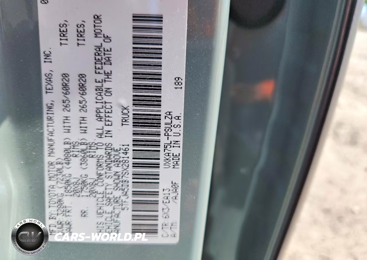2025 Toyota Tundra Crewmax Limited VIN:5TFJA5DB7SX281461 - 12