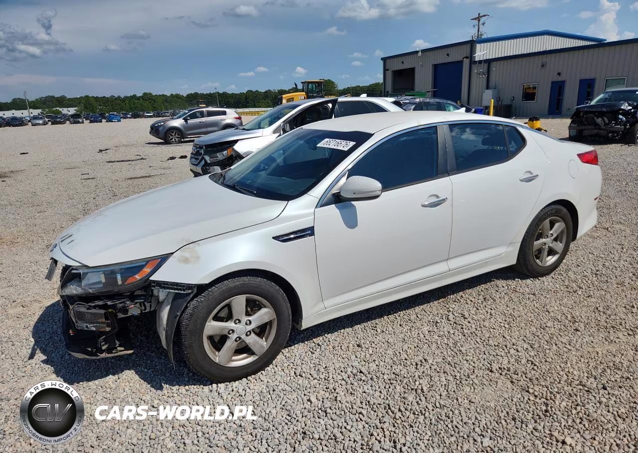 2014 Kia Optima Lx VIN:KNAGM4A74E5480461 - 1