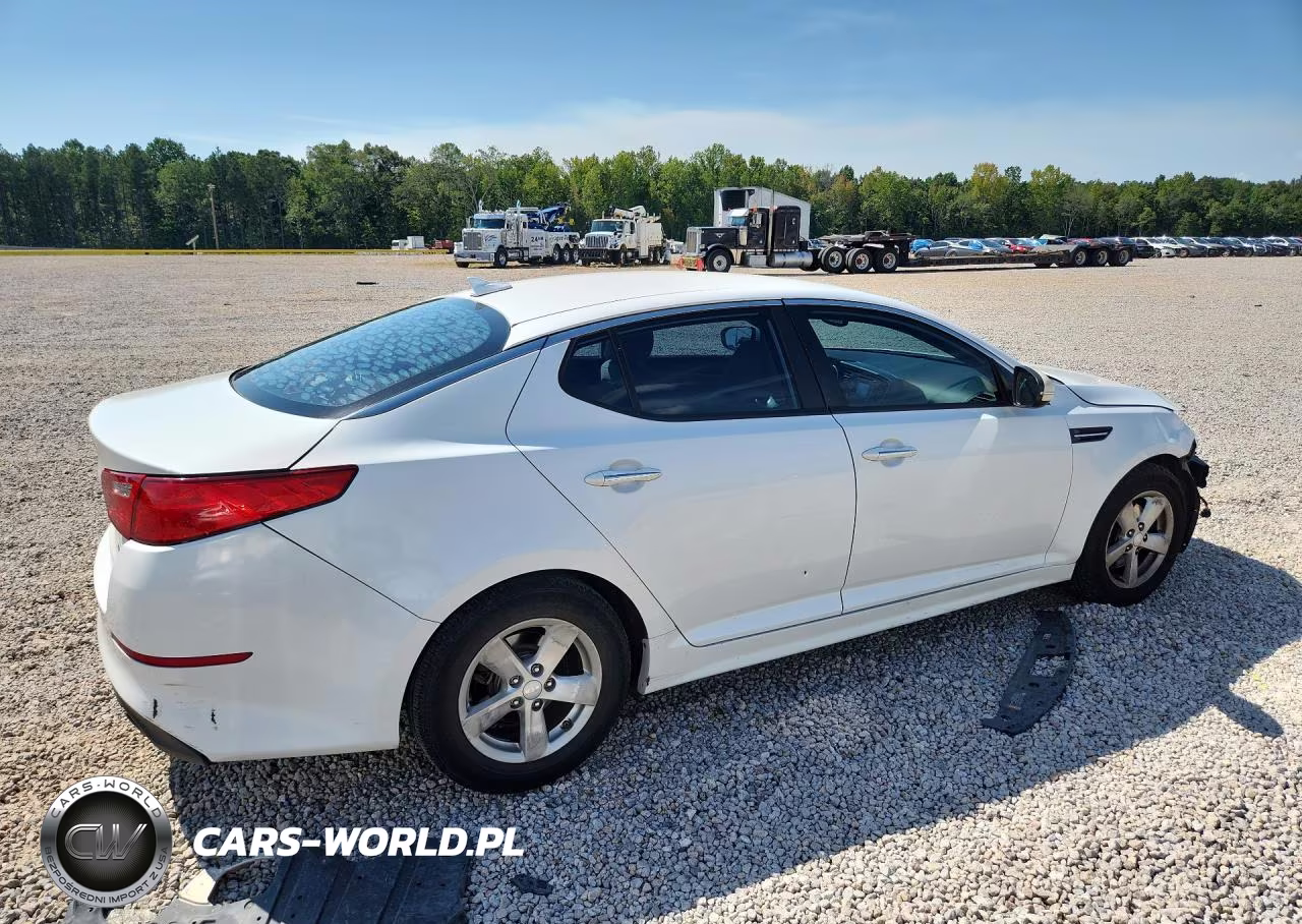 2014 Kia Optima Lx VIN:KNAGM4A74E5480461 - 3