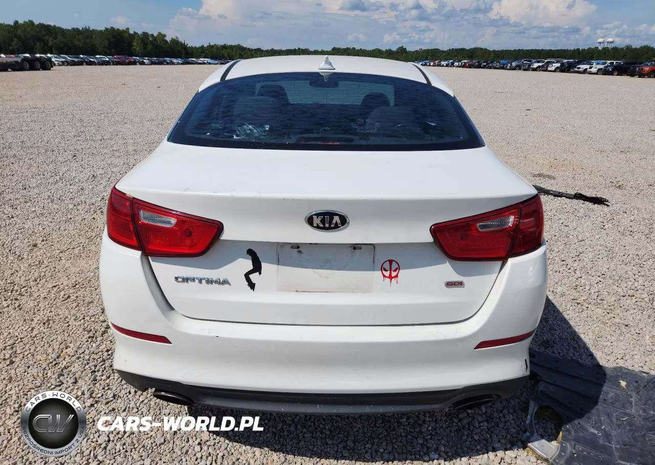 2014 Kia Optima Lx VIN:KNAGM4A74E5480461 - 6