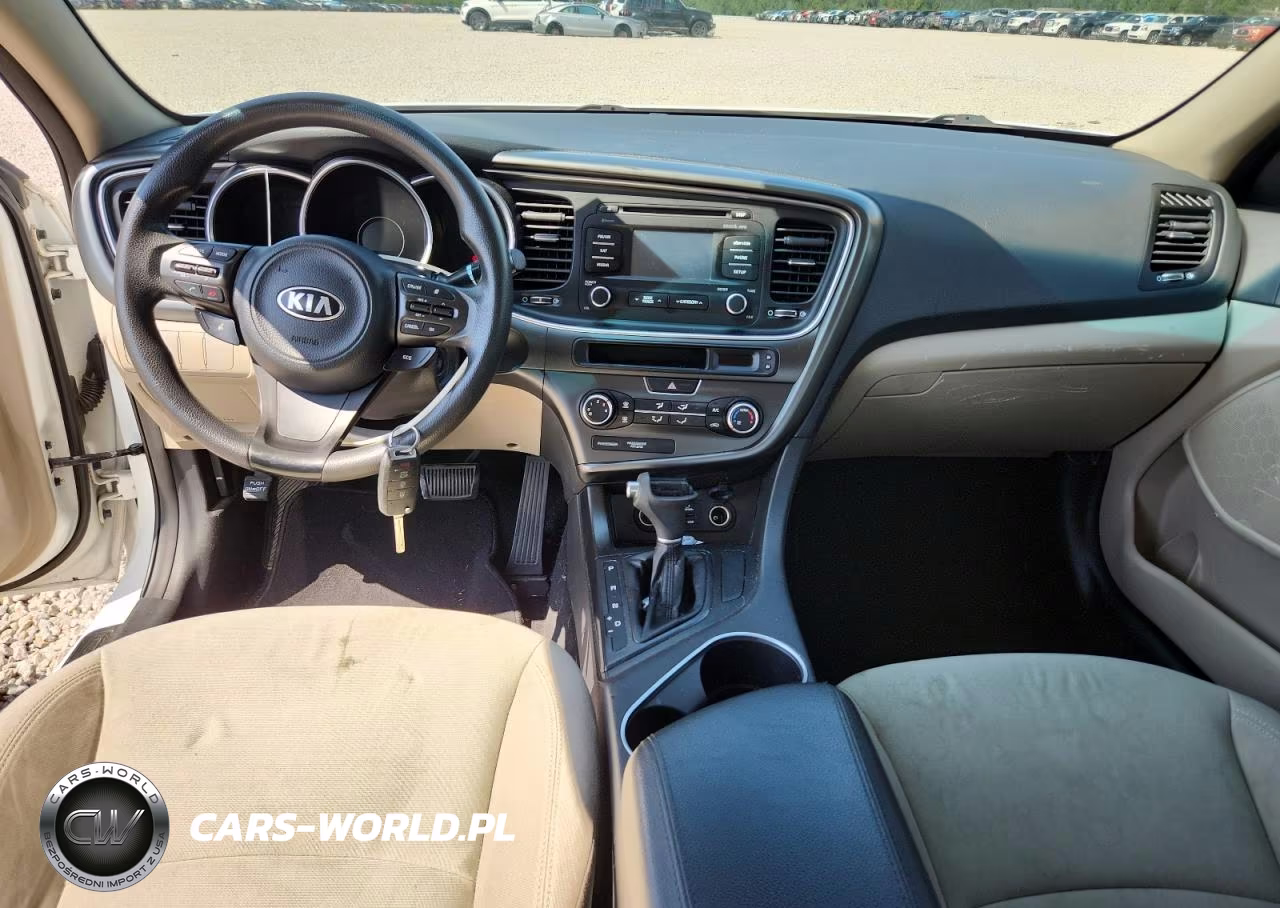 2014 Kia Optima Lx VIN:KNAGM4A74E5480461 - 8