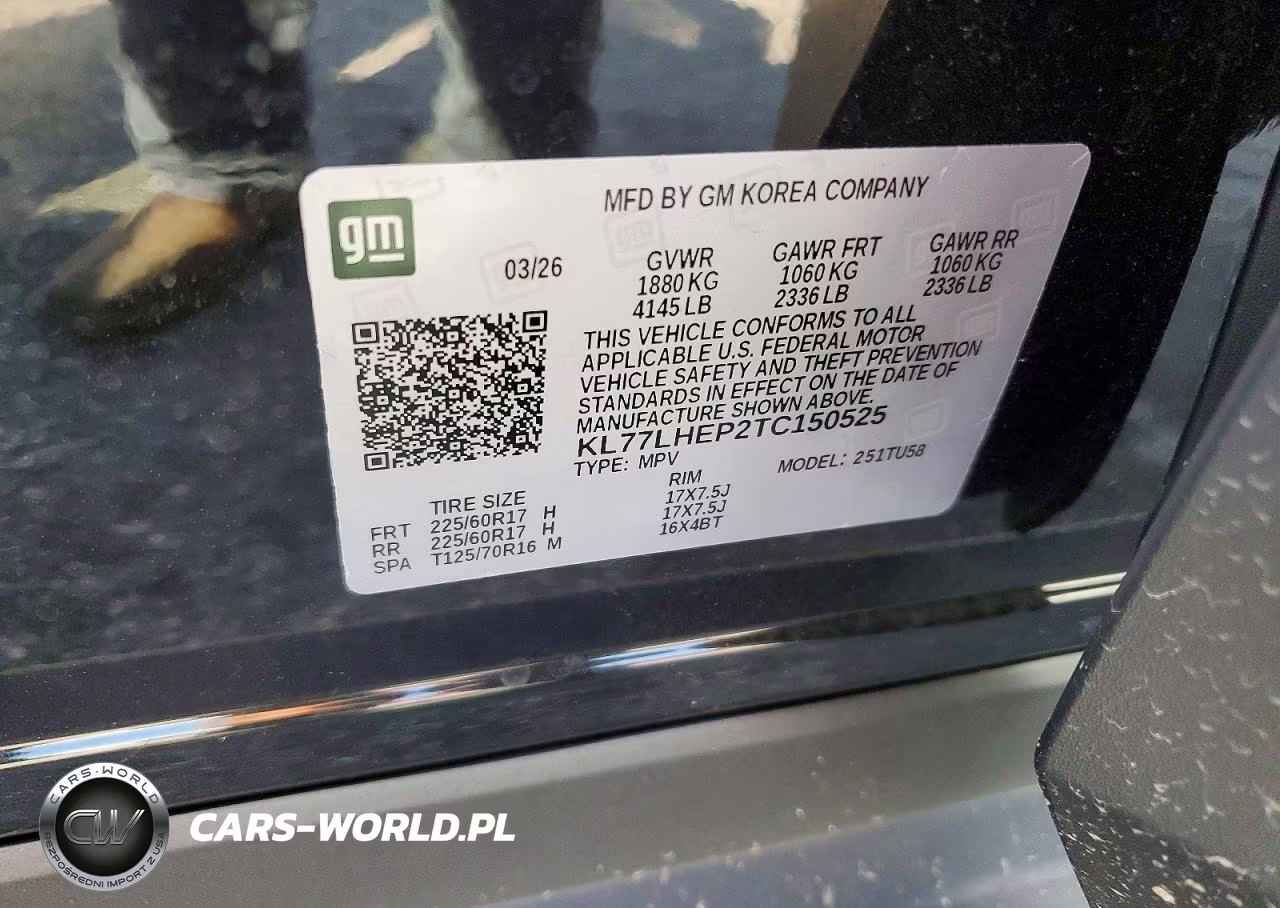 2026 Chevrolet Trax 1Lt VIN:KL77LHEP2TC150525 - 13