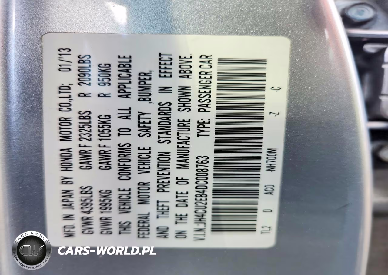 2013 Acura Tsx Se VIN:JH4CU2E84DC008763 - 12