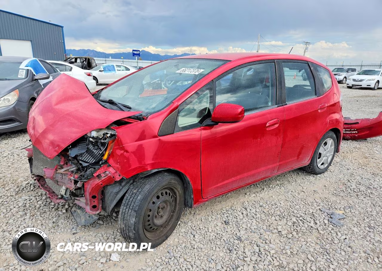 2013 Honda Fit VIN:JHMGE8G38DC060402 - 1