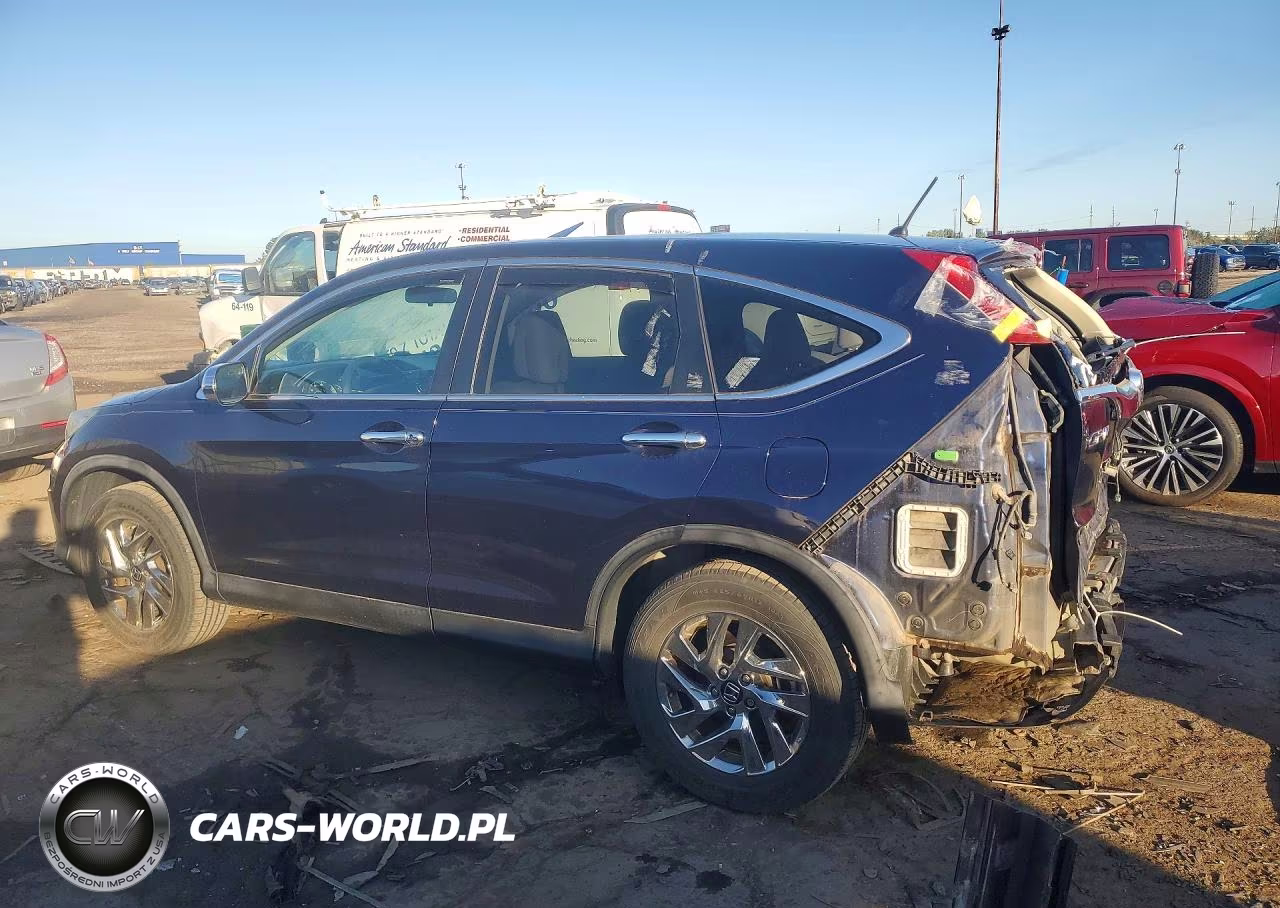 2016 Honda Cr-V Se VIN:5J6RM4H48GL028187 - 2