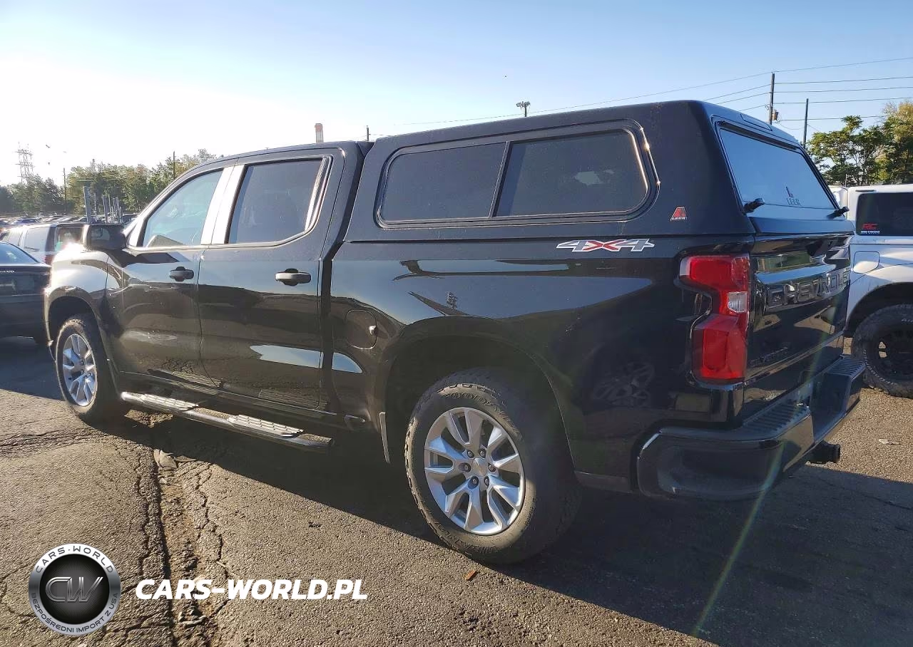2021 Chevrolet Silverado K1500 Custom VIN:3GCPYBEK2MG327708 - 2