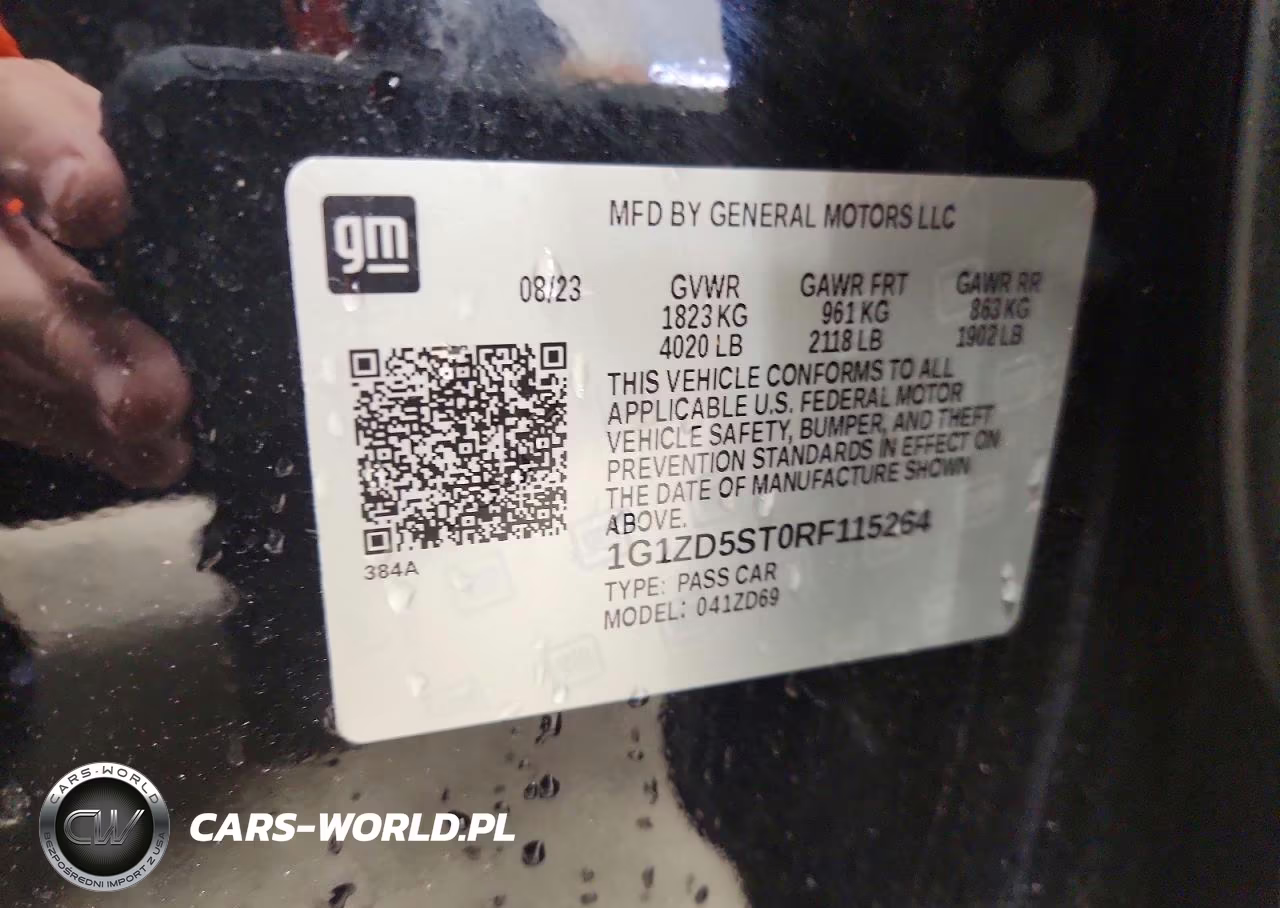 2024 Chevrolet Malibu Lt VIN:1G1ZD5ST0RF115264 - 13