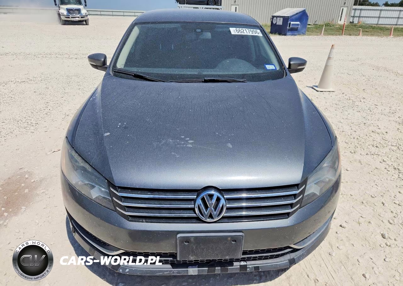 2013 Volkswagen Passat S VIN:1VWAP7A38DC029037 - 5