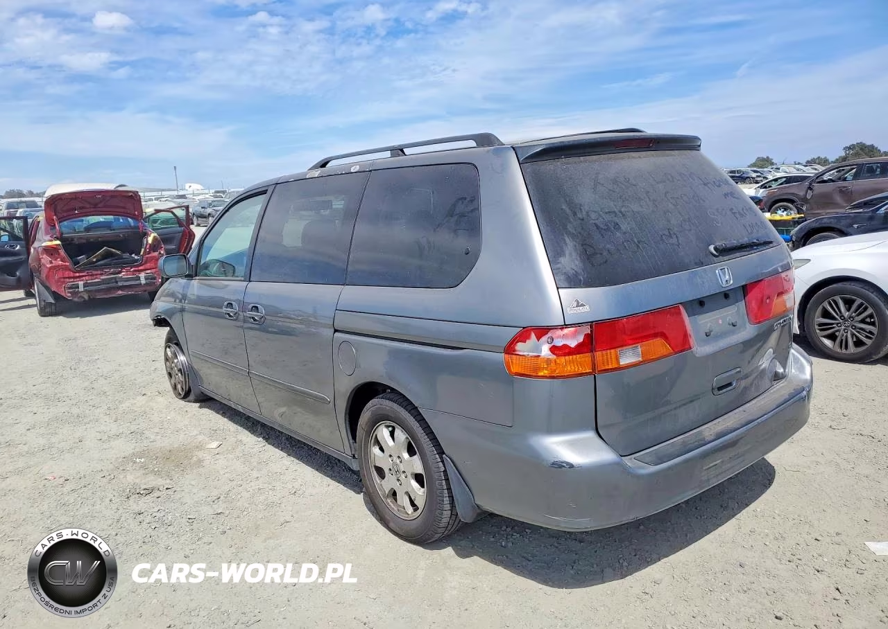 2002 Honda Odyssey Ex VIN:5FNRL18632B035861 - 2