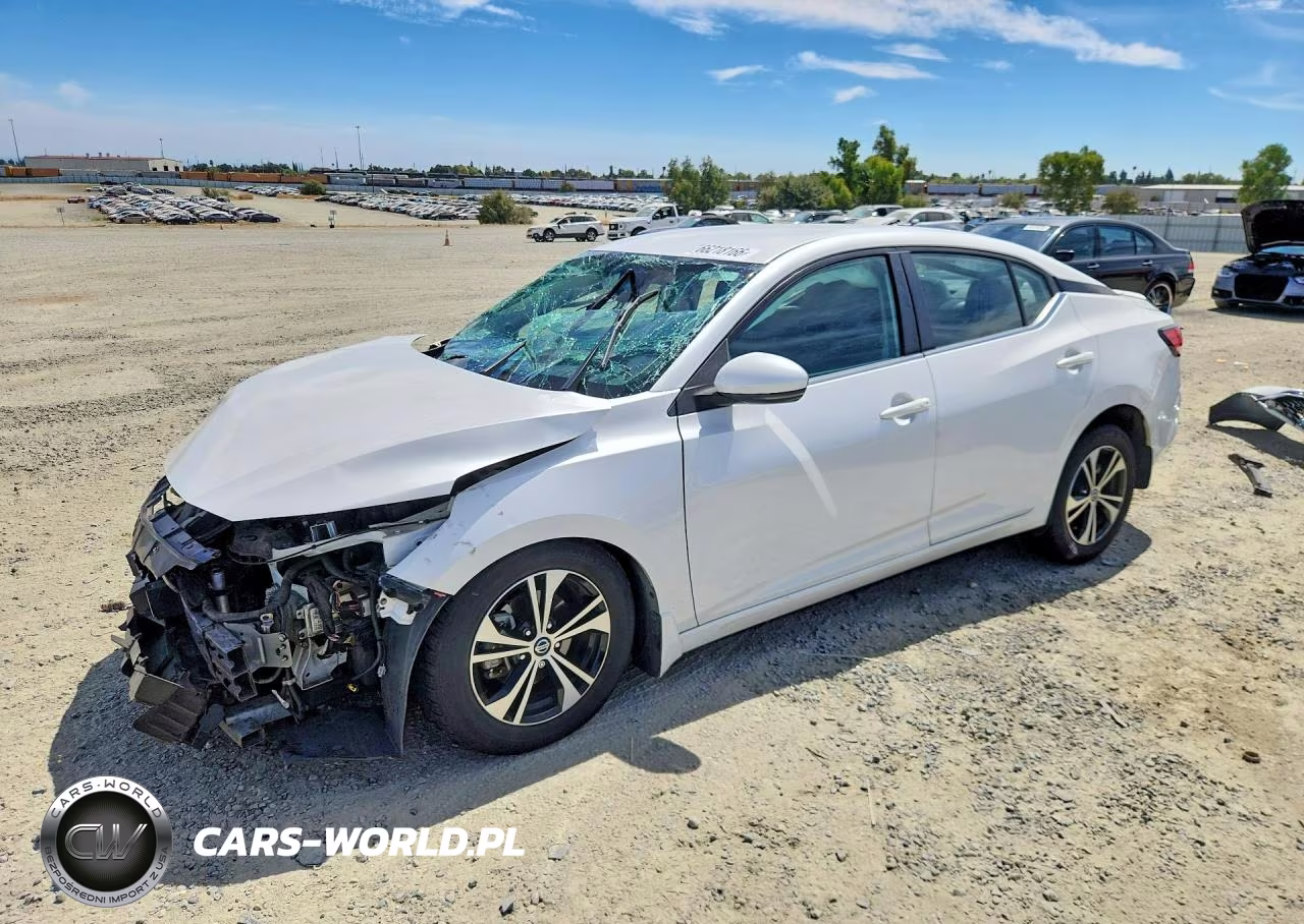 2020 Nissan Sentra Sv VIN:3N1AB8CV5LY250917 - 1