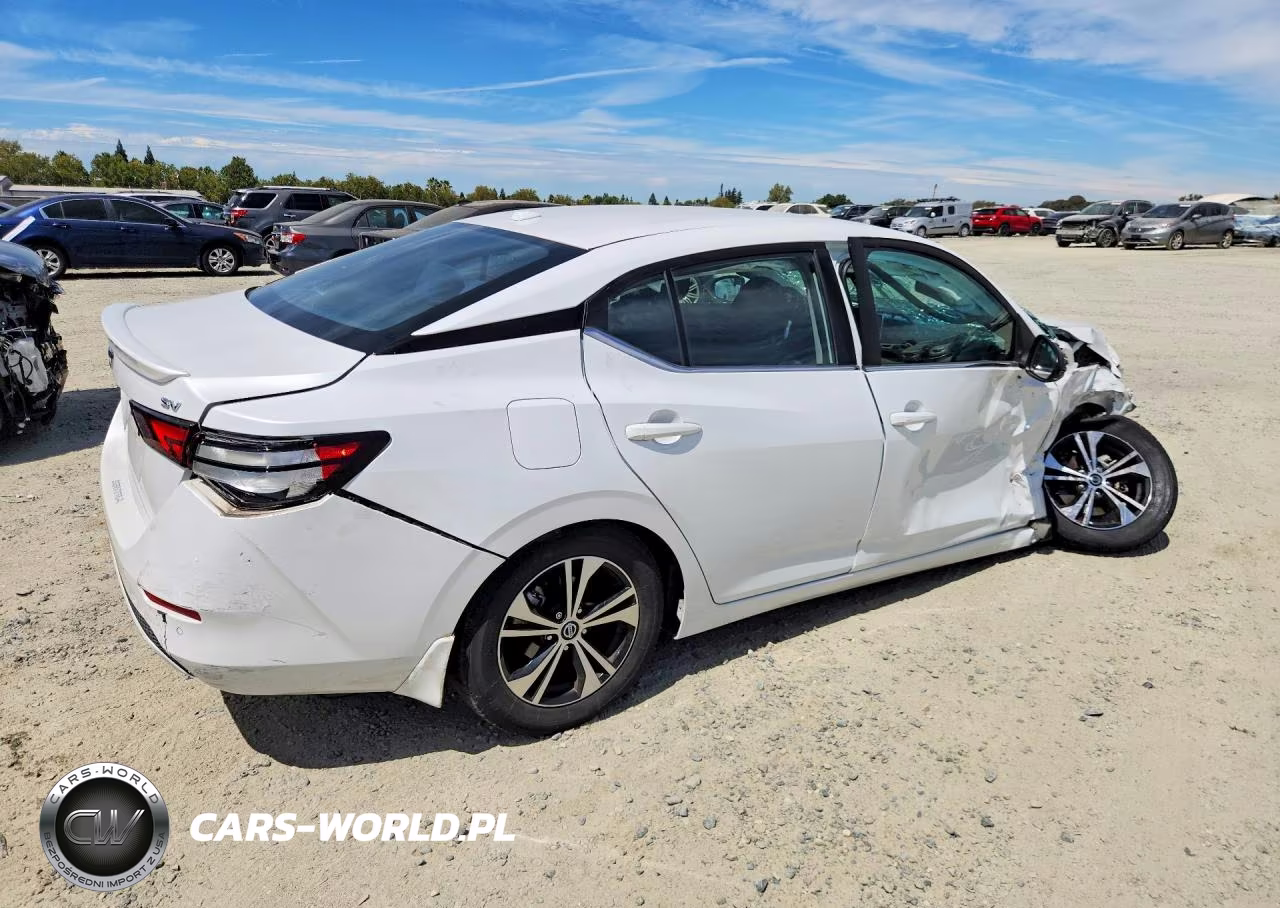 2020 Nissan Sentra Sv VIN:3N1AB8CV5LY250917 - 3
