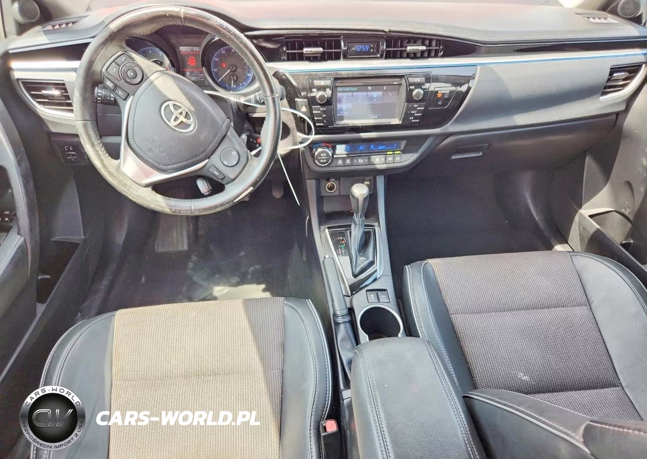 2015 Toyota Corolla S Plus VIN:2T1BURHE2FC295151 - 8