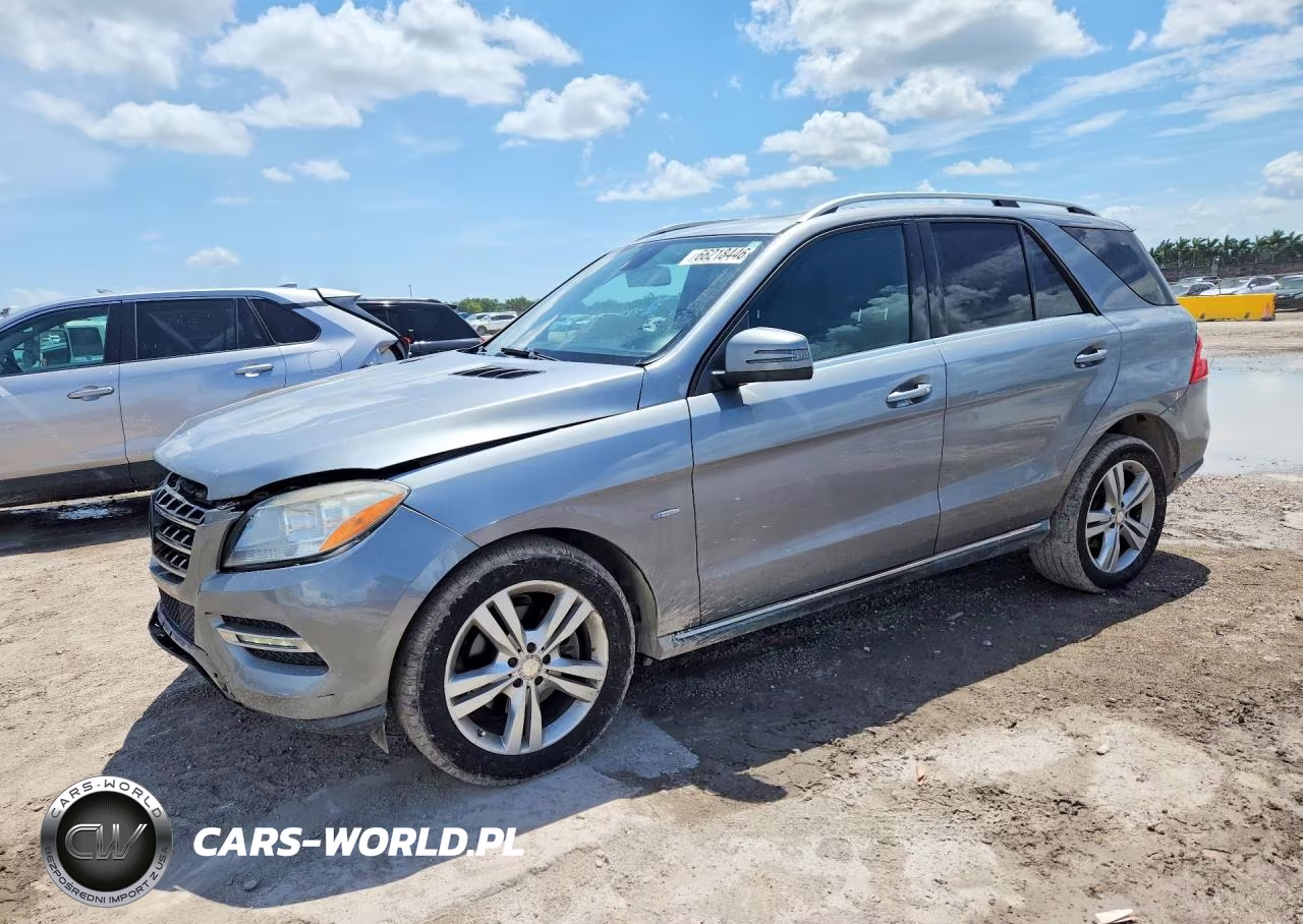 2012 Mercedes-Benz Ml 350 Bluetec VIN:4JGDA2EB6CA050626 - 1