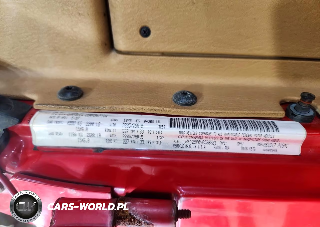1997 Jep Wrangler - VIN:1J4FY29P0VP536521 - 14