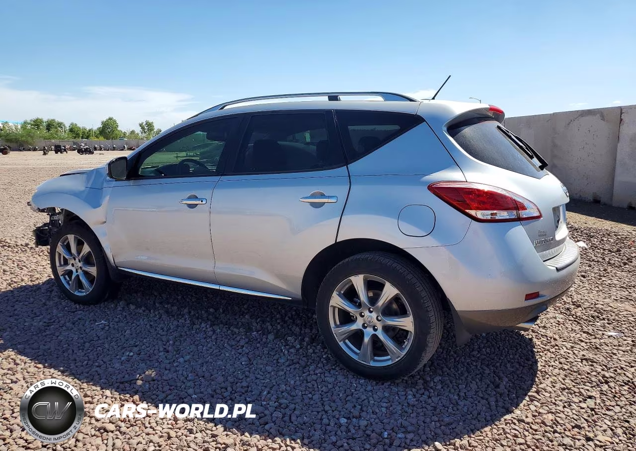 2014 Nissan Murano Le VIN:JN8AZ1MU6EW419637 - 2