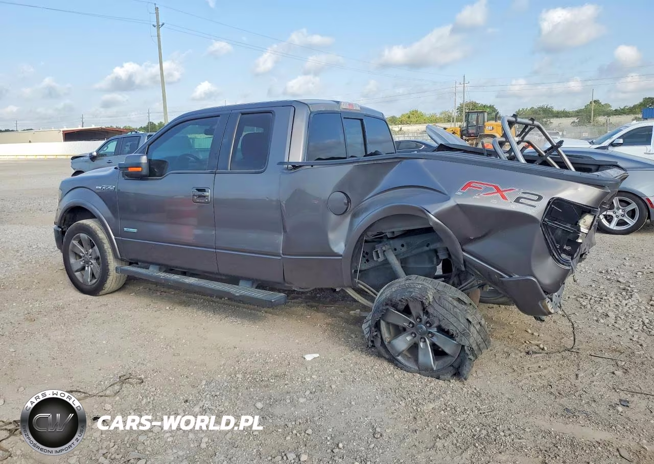 2013 Ford F150 Super Cab VIN:1FTFX1CT6DFB37755 - 2