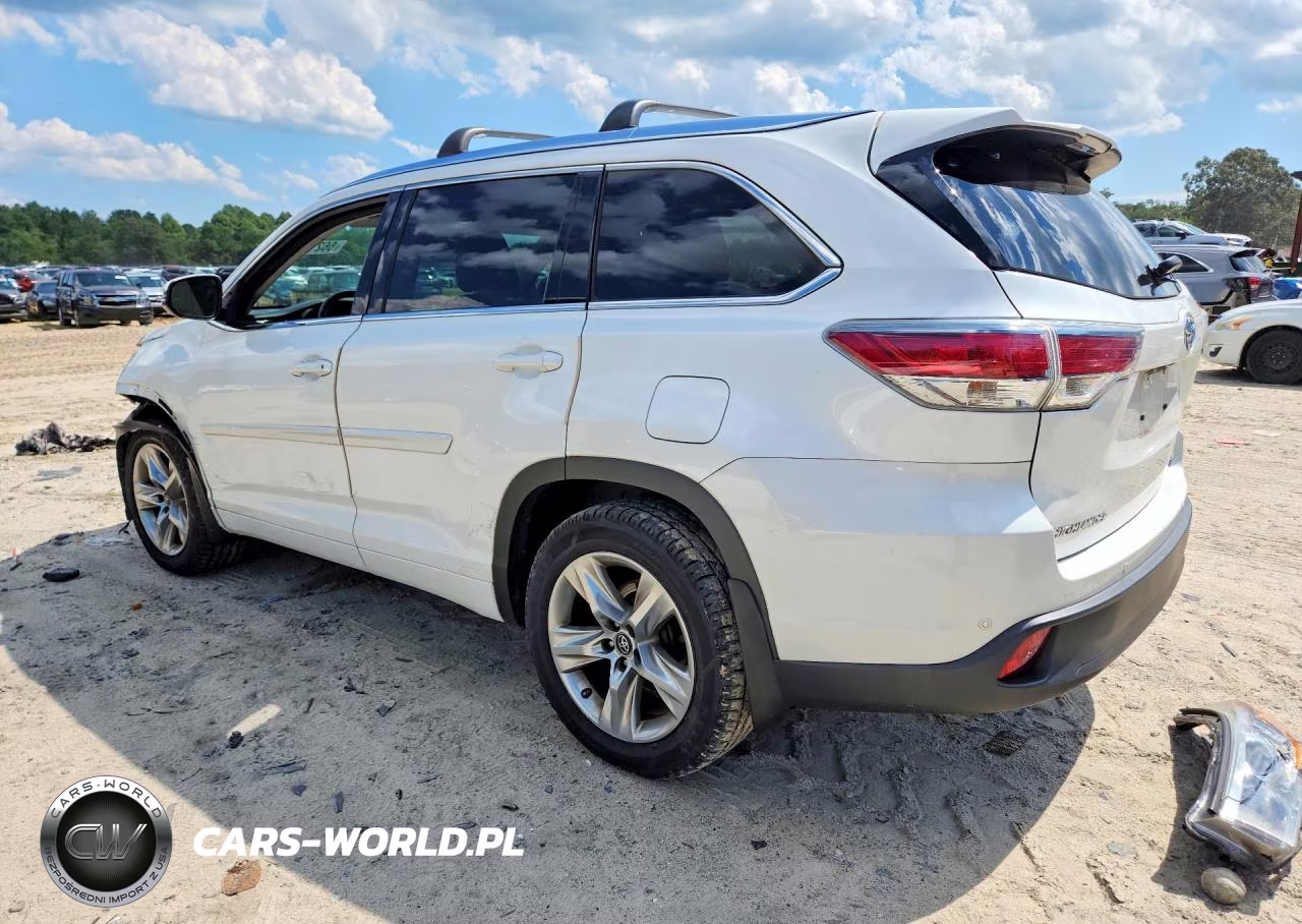 2016 Toyota Highlander Limited VIN:5TDDKRFH2GS339590 - 2