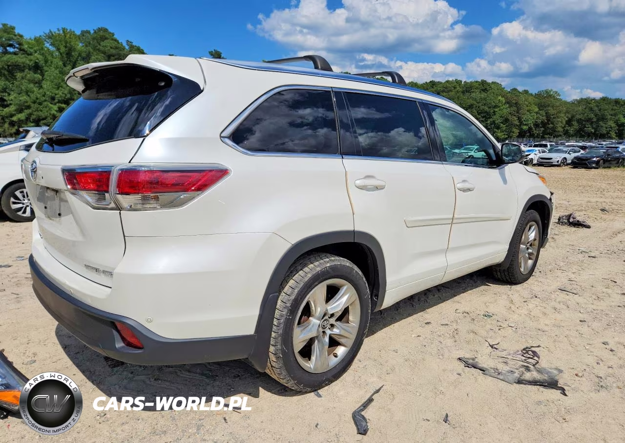 2016 Toyota Highlander Limited VIN:5TDDKRFH2GS339590 - 3