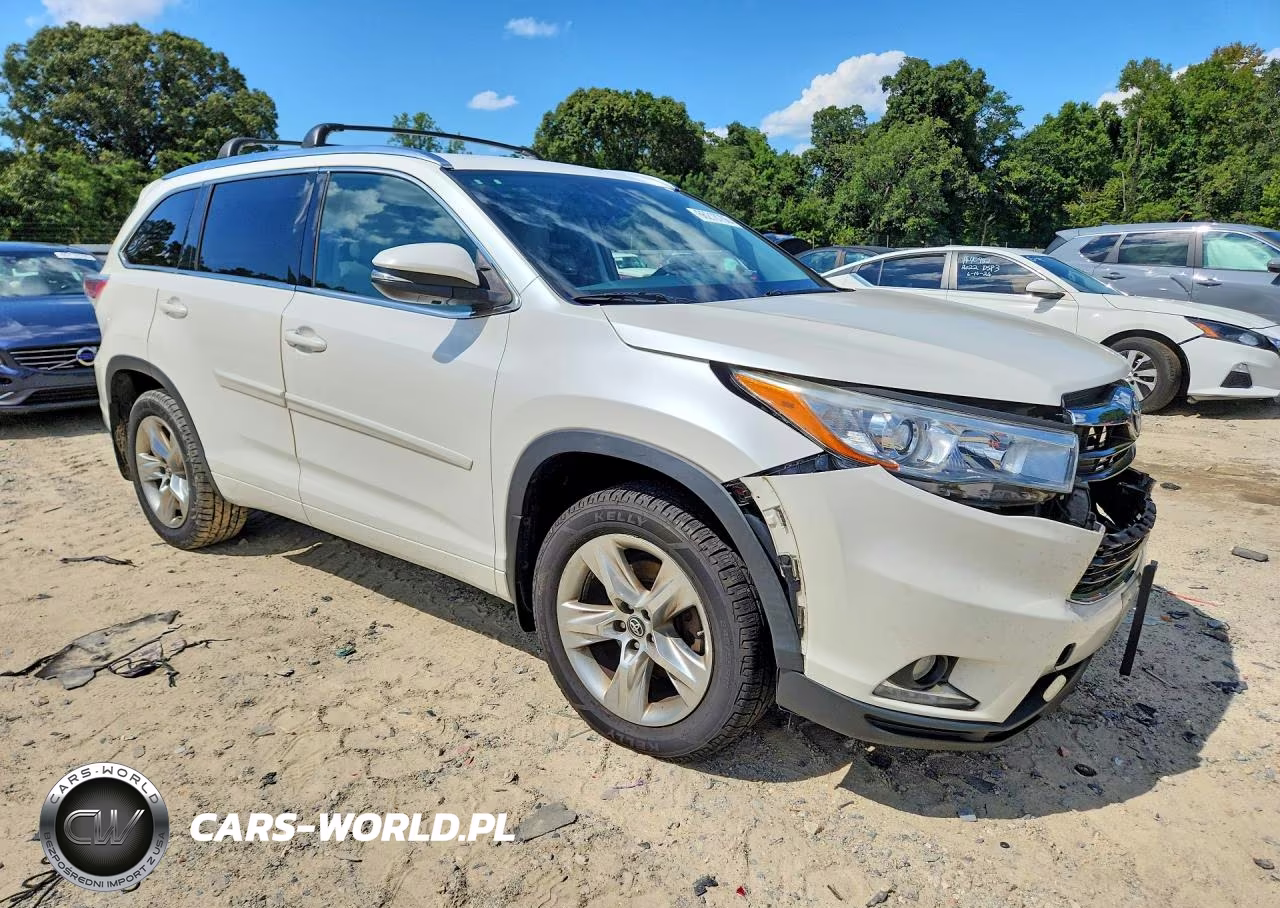 2016 Toyota Highlander Limited VIN:5TDDKRFH2GS339590 - 4