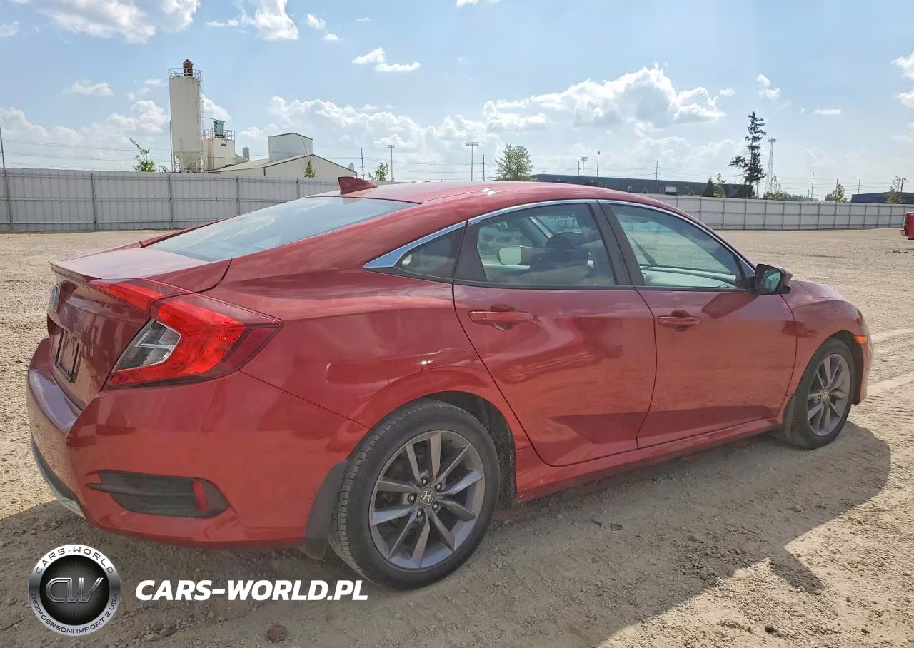 2020 Honda Civic Exl VIN:19XFC1F7XLE018061 - 3