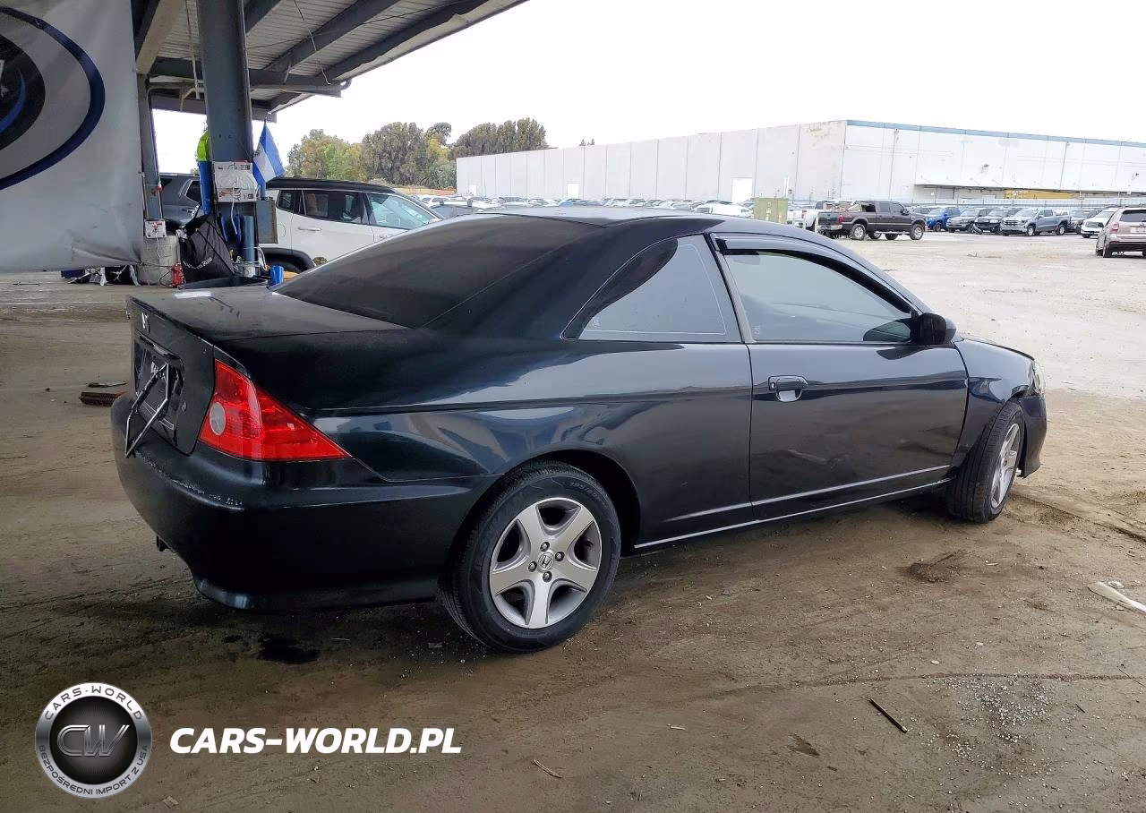 2004 Honda Civic Ex VIN:1HGEM22954L030196 - 3