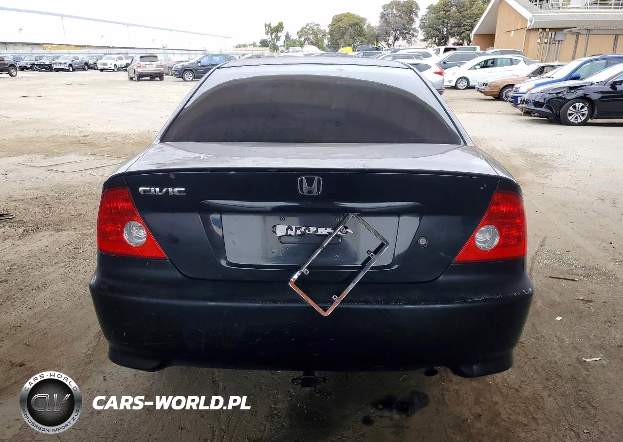 2004 Honda Civic Ex VIN:1HGEM22954L030196 - 6