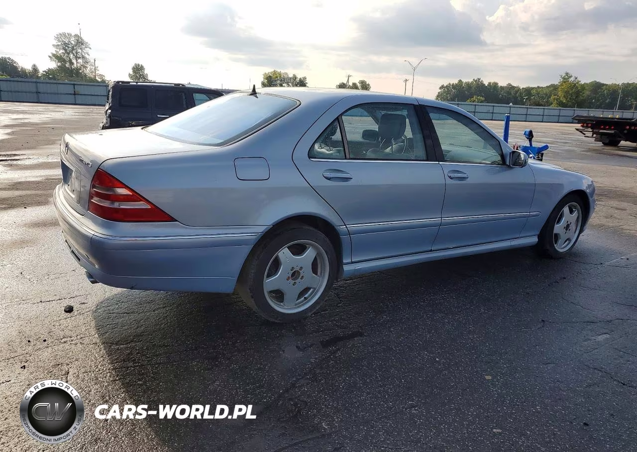 2001 Mercedes-Benz S 55 Amg VIN:WDBNG73J51A202955 - 3