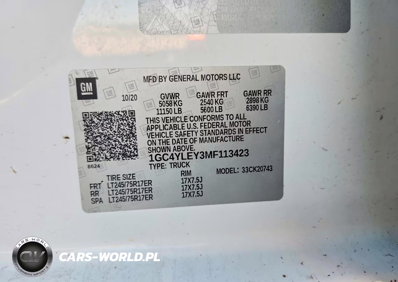 2021 Chevrolet Silverado K2500 Heavy Duty VIN:1GC4YLEY3MF113423 - 12