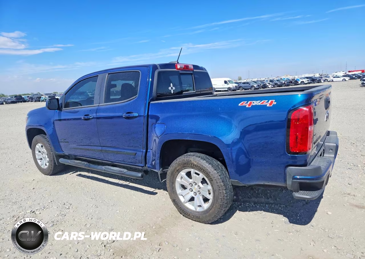 2019 Chevrolet Colorado Lt VIN:1GCGTCEN1K1346616 - 2