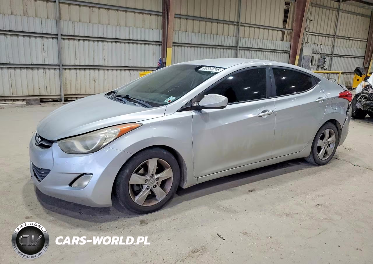 2013 Hyundai Elantra Gls VIN:5NPDH4AE3DH453145 - 1