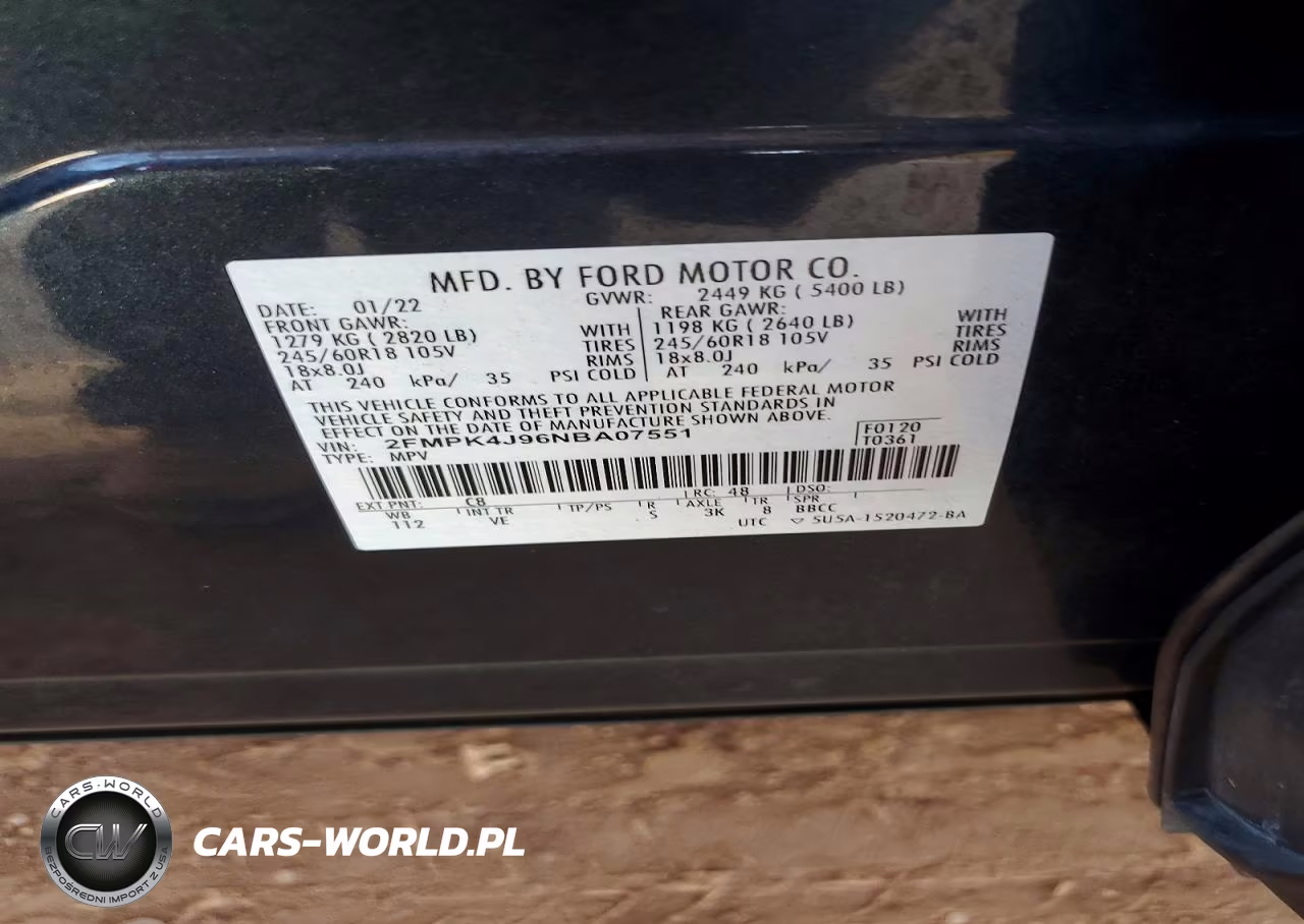 2022 Ford Edge Sel VIN:2FMPK4J96NBA07551 - 13