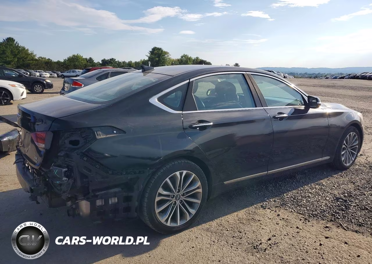 2017 Genesis G80 3.8 VIN:KMHGN4JE9HU175557 - 3