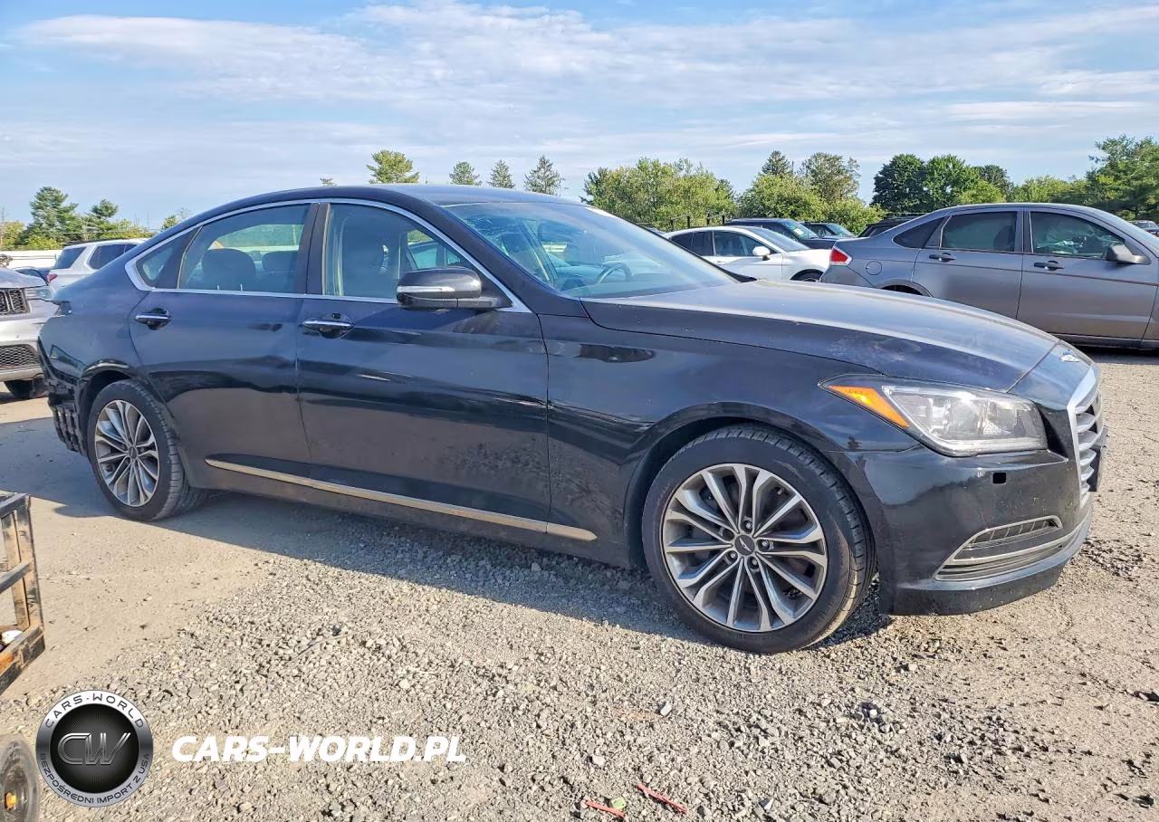2017 Genesis G80 3.8 VIN:KMHGN4JE9HU175557 - 4