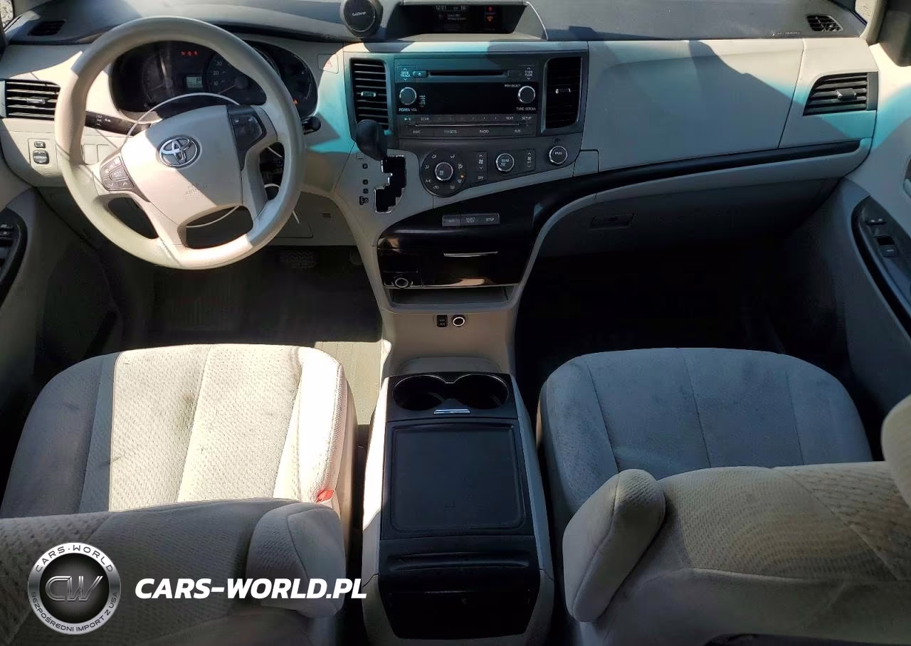 2012 Toyota Sienna Le VIN:5TDJK3DC4CS041477 - 8