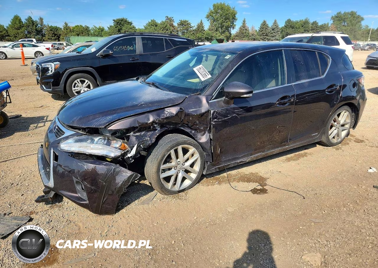 2014 Lexus Ct 200 VIN:JTHKD5BH2E2194568 - 1