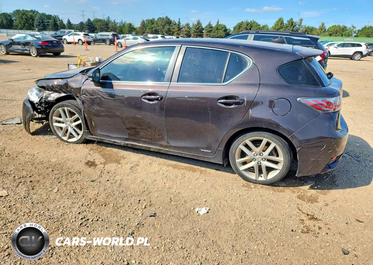 2014 Lexus Ct 200 VIN:JTHKD5BH2E2194568 - 2
