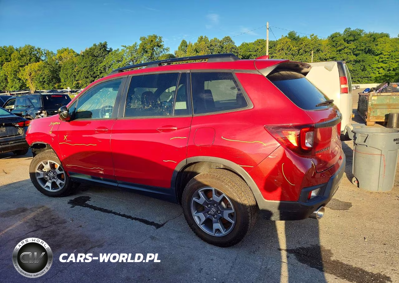 2023 Honda Passport Trail Sport VIN:5FNYF8H68PB037690 - 2