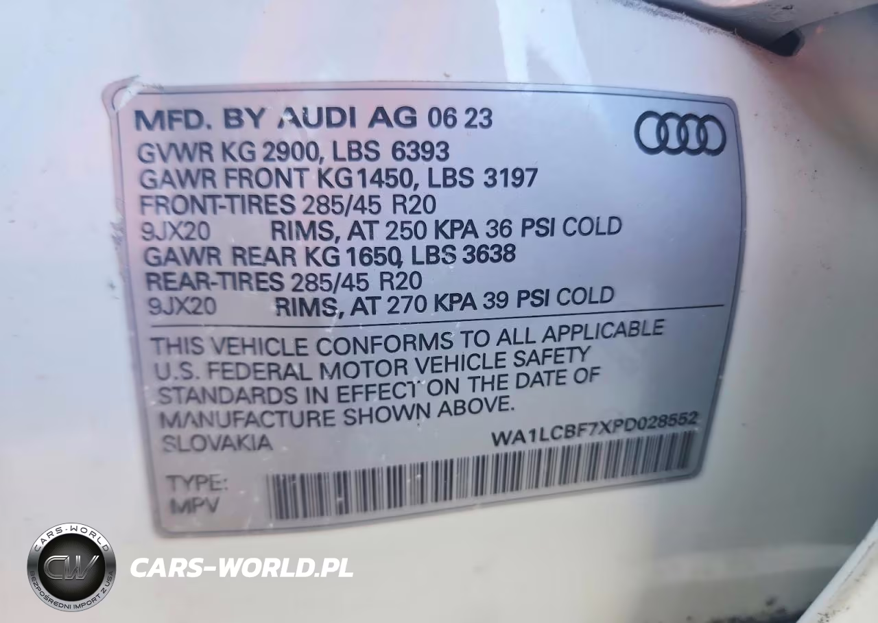 2023 Audi Q7 Premium Plus VIN:WA1LCBF7XPD028552 - 14