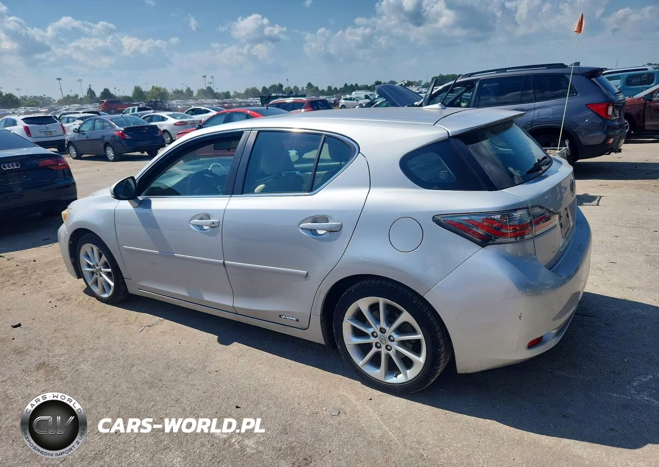 2011 Lexus Ct 200 VIN:JTHKD5BH5B2007013 - 2